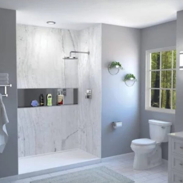 No grout shower walls