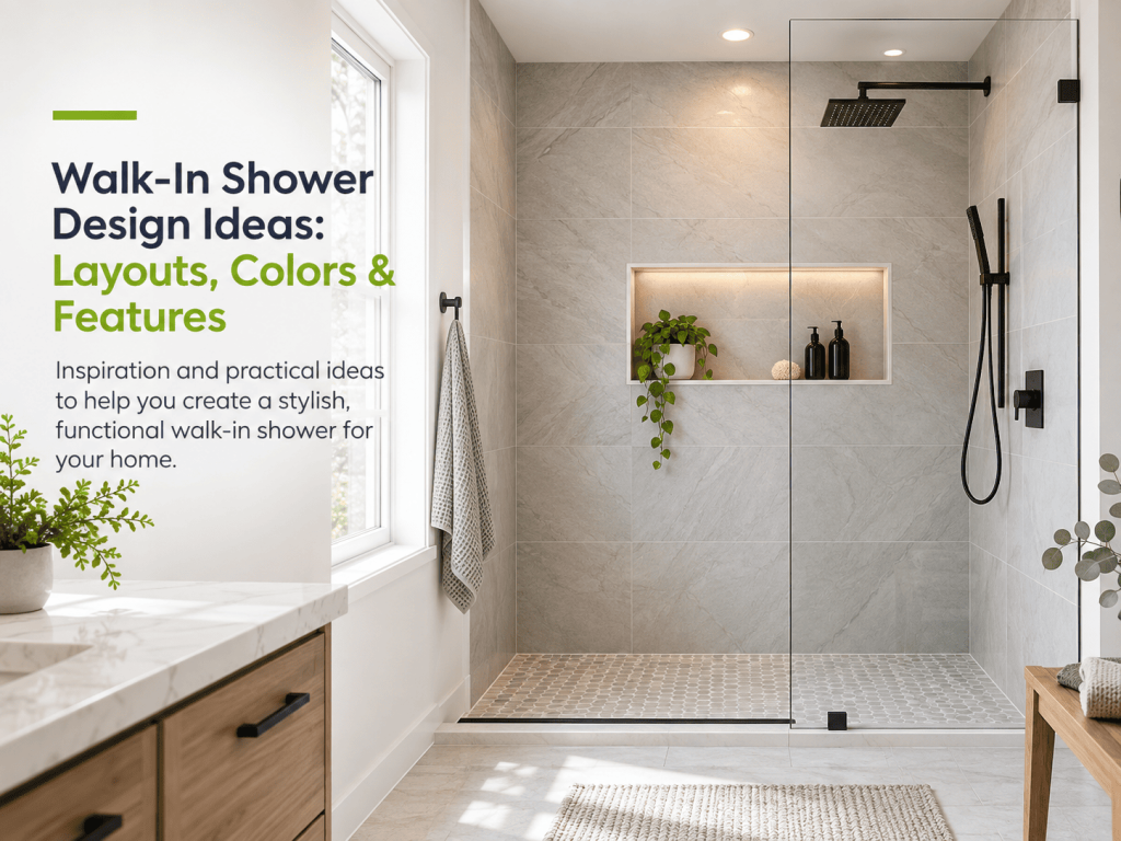 Walk-In Shower Design Ideas Layouts, Colors & Features